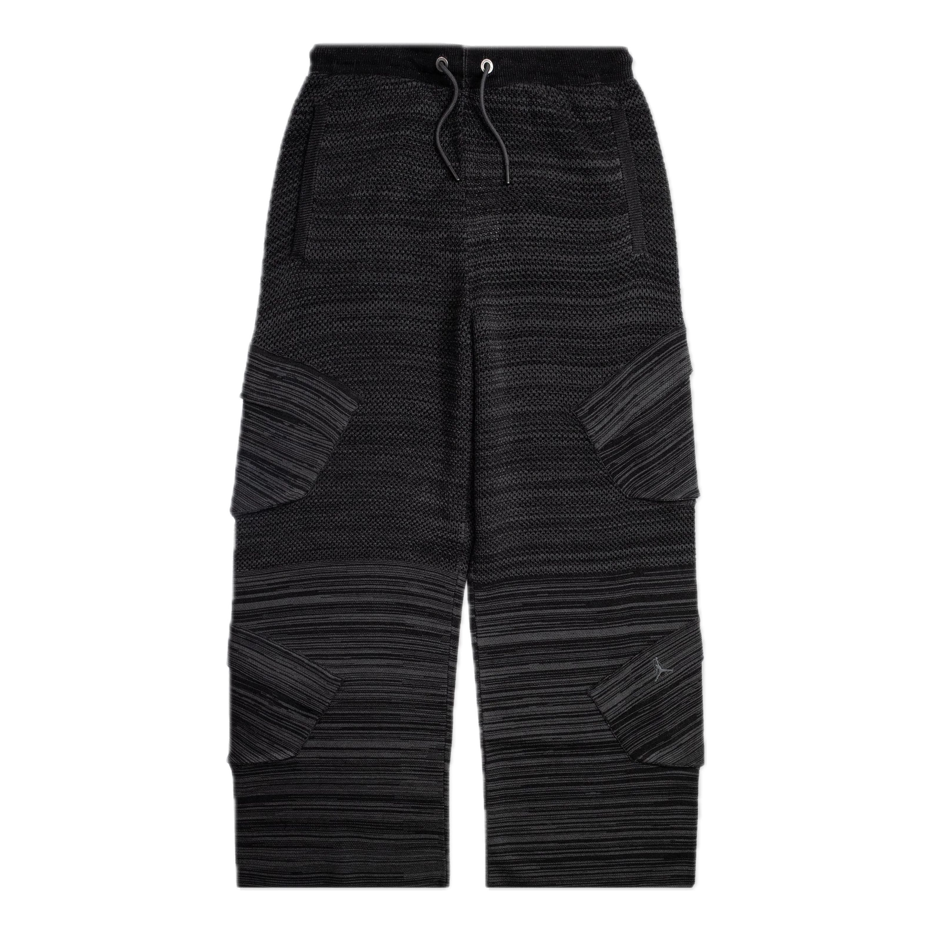 

(WMNS) Вязаные брюки Air Jordan x Tla 'Dark Smoke Grey Black'