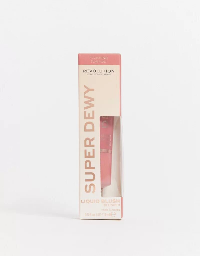 

Жидкие румяна Revolution Superdewy – смывание для тебя
