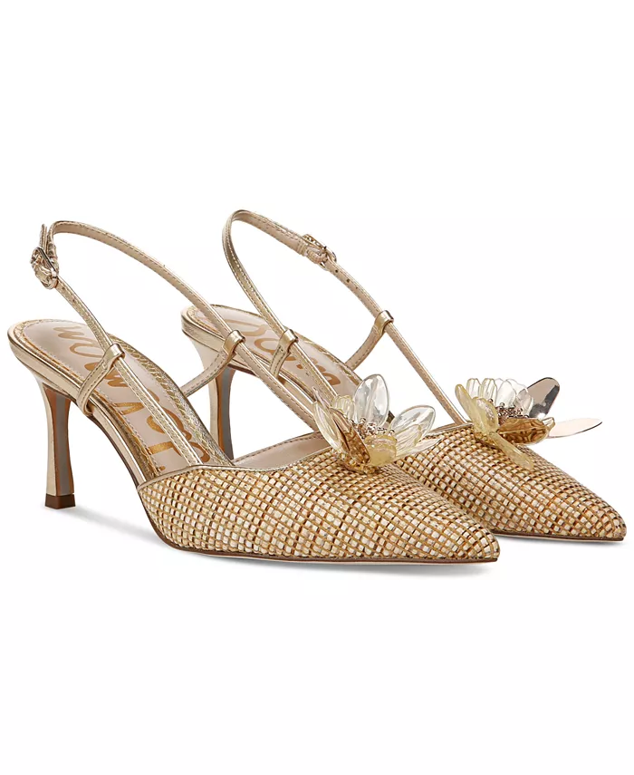 Женские туфли-лодочки Mali Slingback Sam Edelman, коричневый