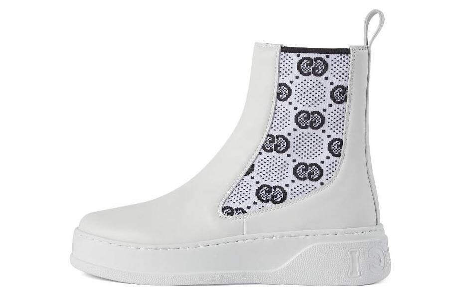 Ботинки-челси женские Gucci Supreme, белый