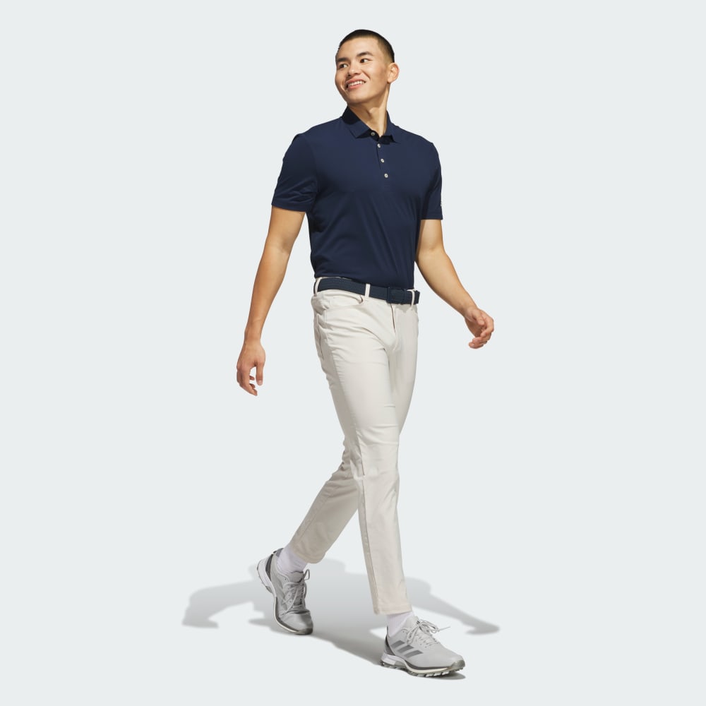 Спортивная футболка Adidas Ultimate365 Twistknit Tour Polo Shirt, цвет Collegiate Navy — фото 3
