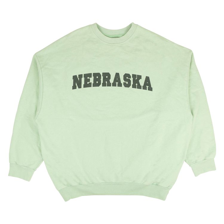 

Толстовка Raf Simons Nebraska Crewneck Sweatshirt Green, зеленый