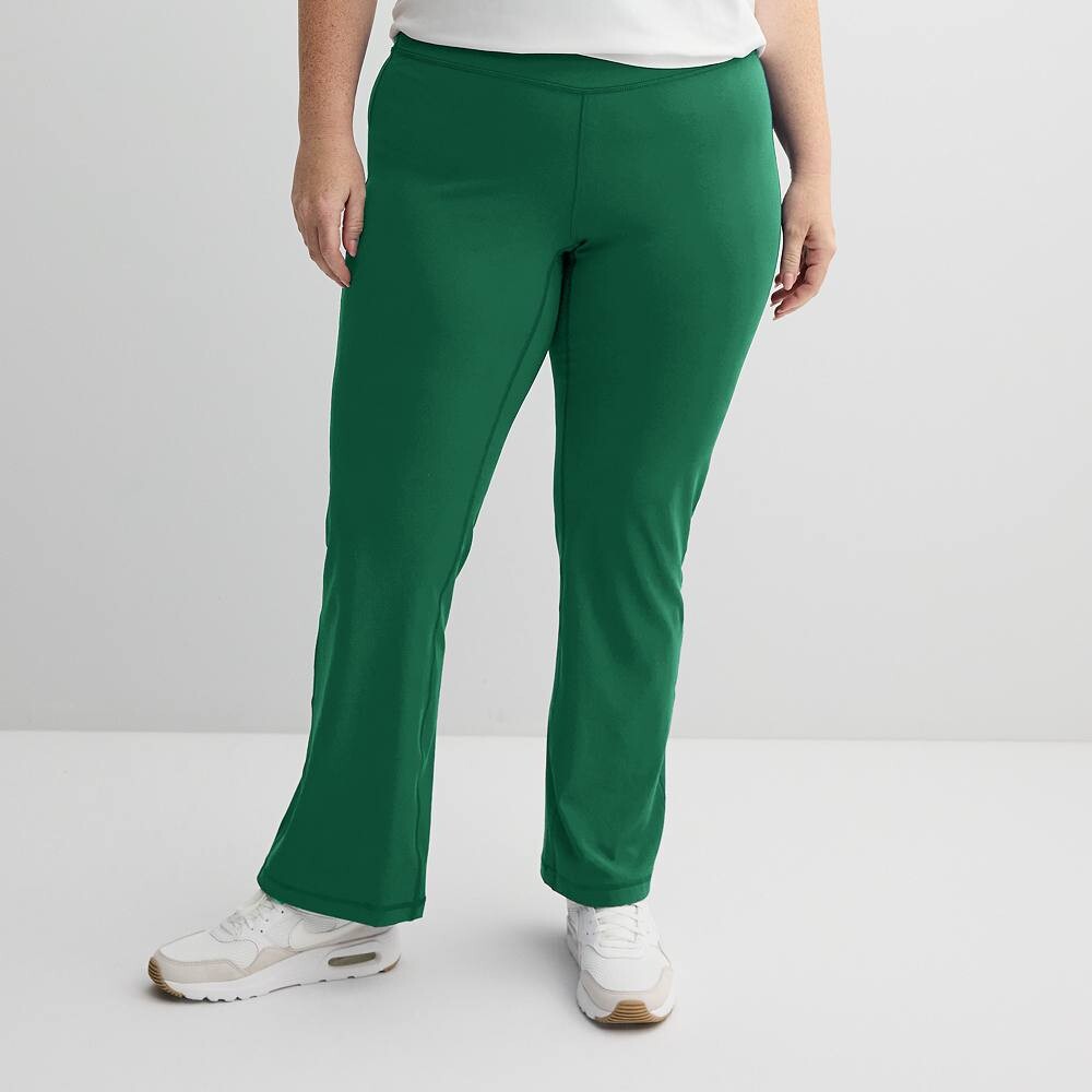 

Ультрамягкие брюки больших размеров Tek Gear Bootcut, цвет Rugged Green