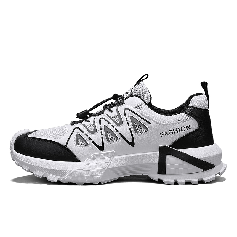 

Кроссовки для бега для детей и подростков с амортизацией, износостойкими, дышащими, нескользящими, с низким верхом Peter pan, белый/черный