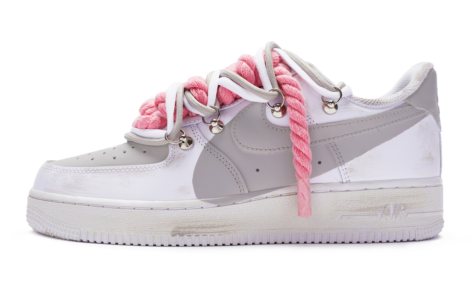 

Кроссовки Nike Air Force 1 Skateboard Shoes Women's Low-Top Gray