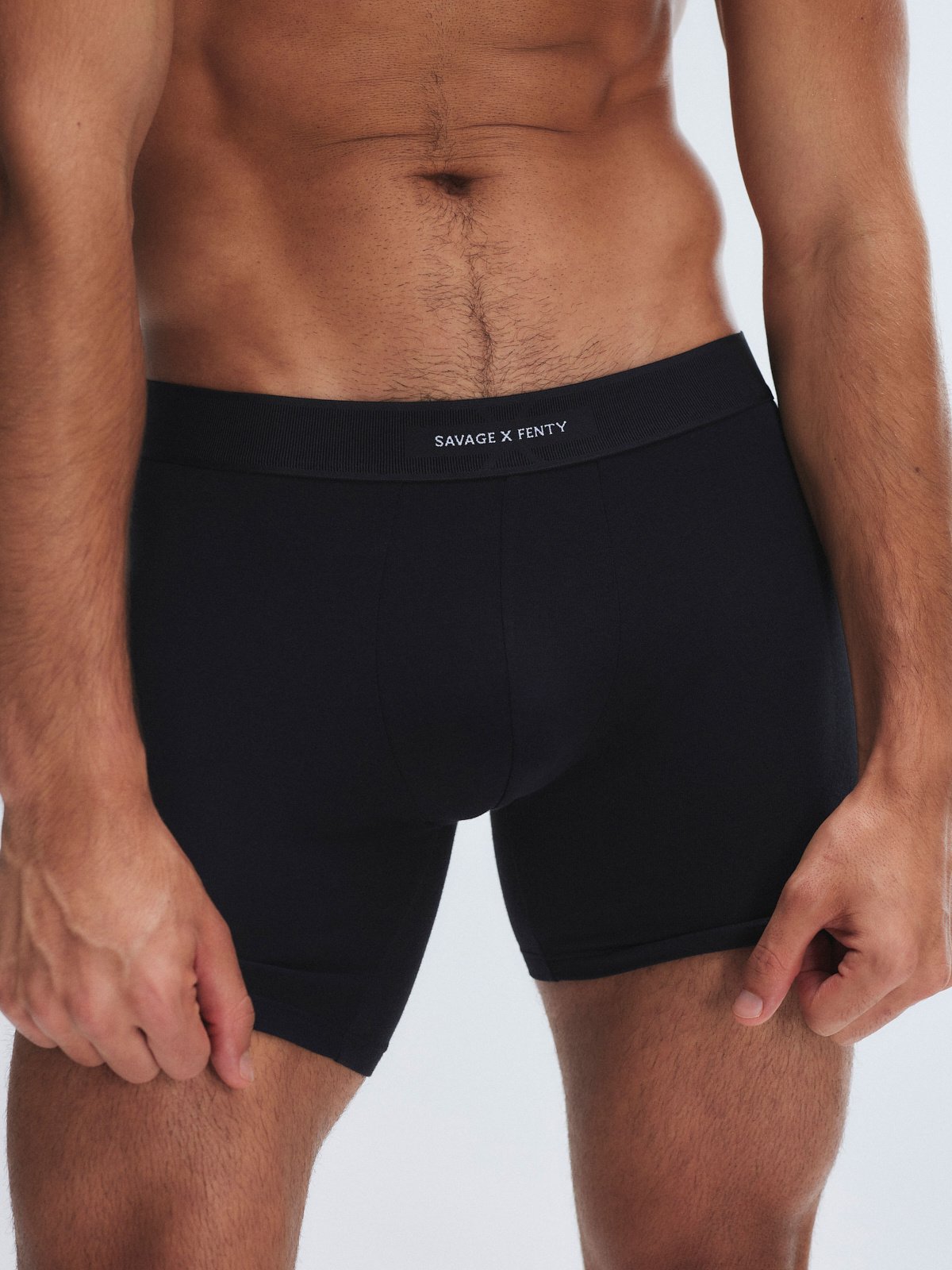 

Трусы боксеры Savage X Fenty Savage X, цвет Black Caviar