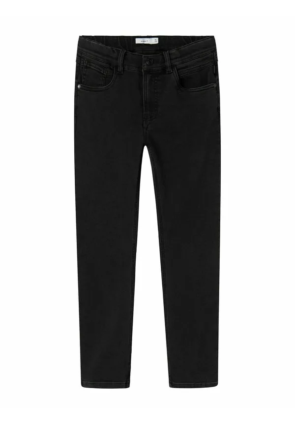 Джинсы прямого кроя, зауженного кроя. Name It, Black Denim