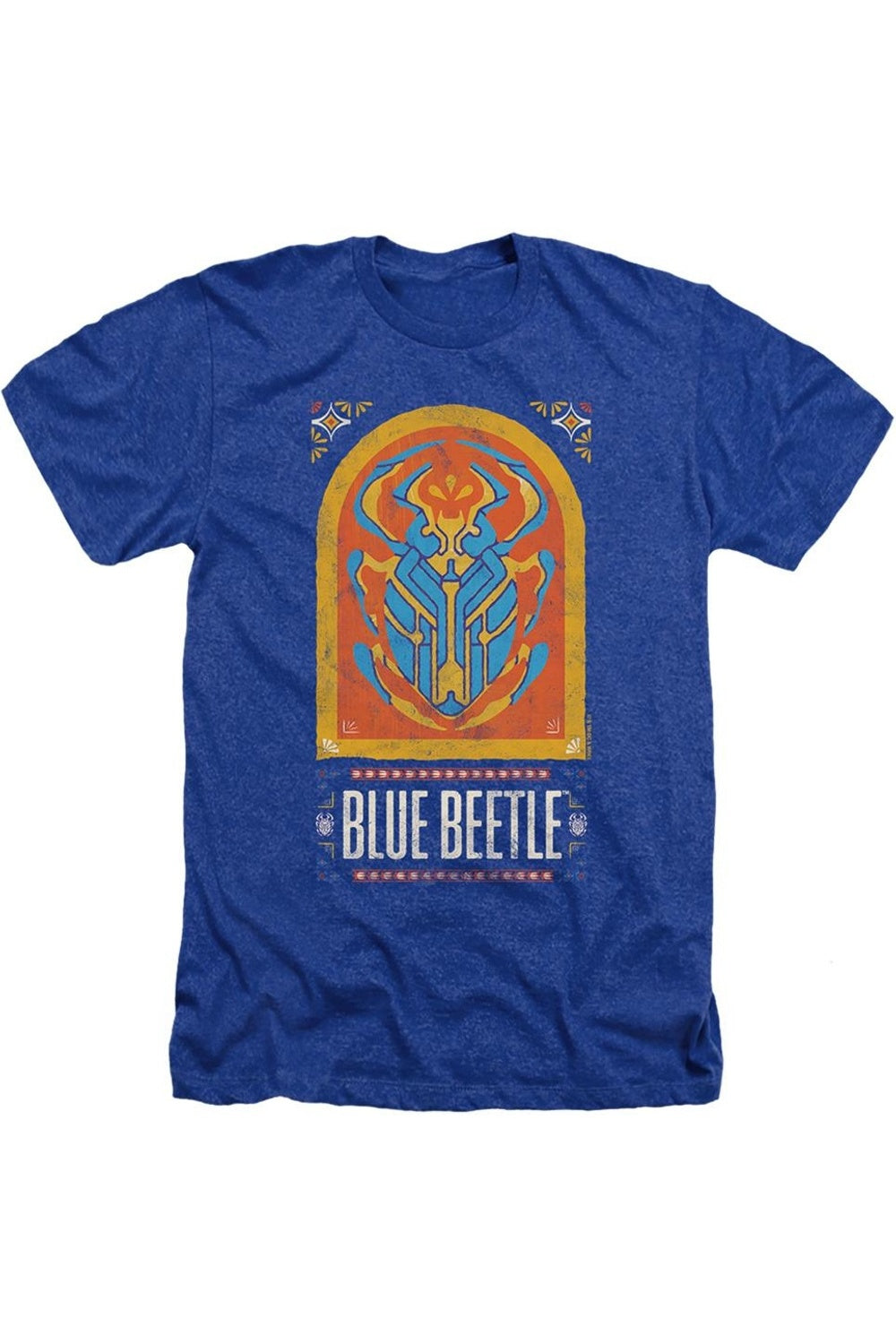 

Футболка/футболка Blue Beetle (2023) Archway для взрослых Gildan, синий