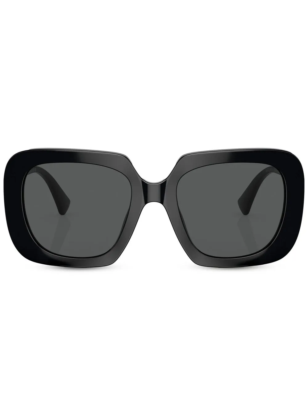

Солнцезащитные очки в круглой оправе с декором Medusa Versace Eyewear, черный
