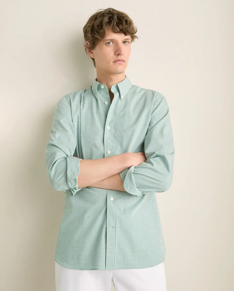 

Спортивная рубашка для мужчин с длинным рукавом Emidio Tucci, зеленый