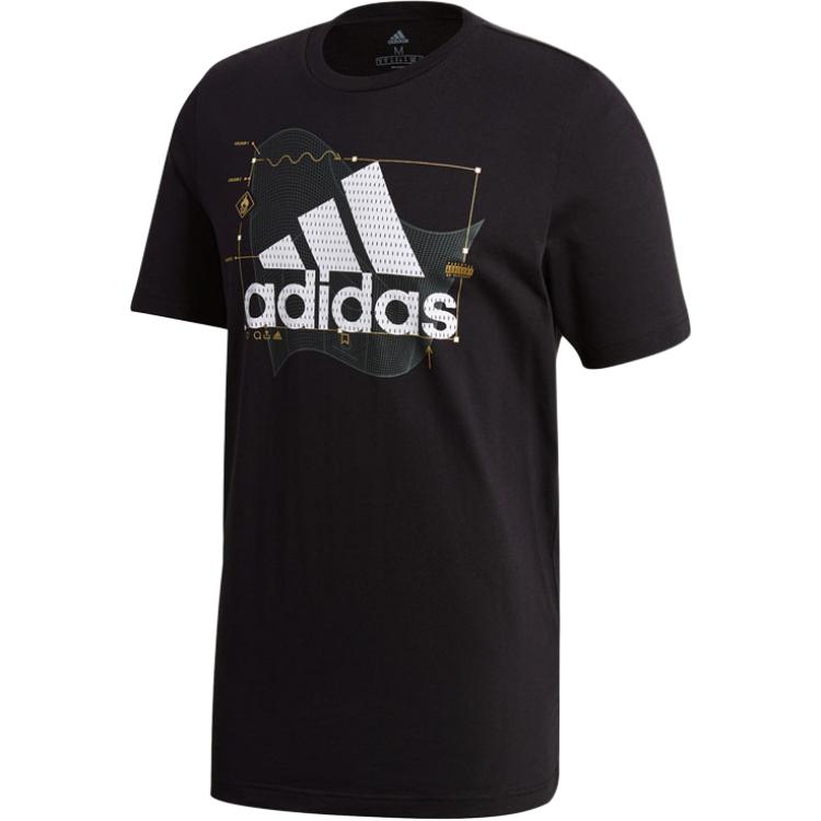 

Футболка мужская черная Adidas
