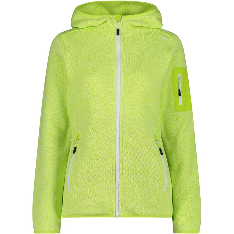 

Нижняя куртка с капюшоном, флисовая кофта, трикотажная Cmp, цвет apple-bianco 08et