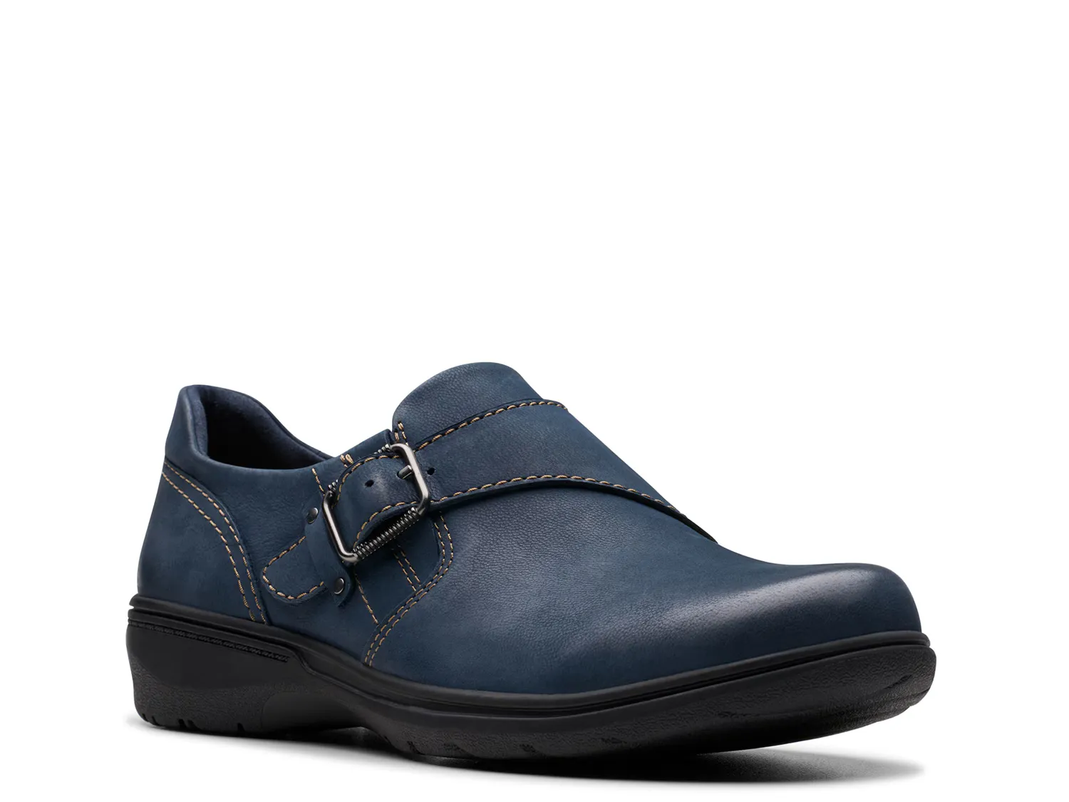 

Слипоны Carleigh Jazz Slip-On Clarks, цвет navynubuck