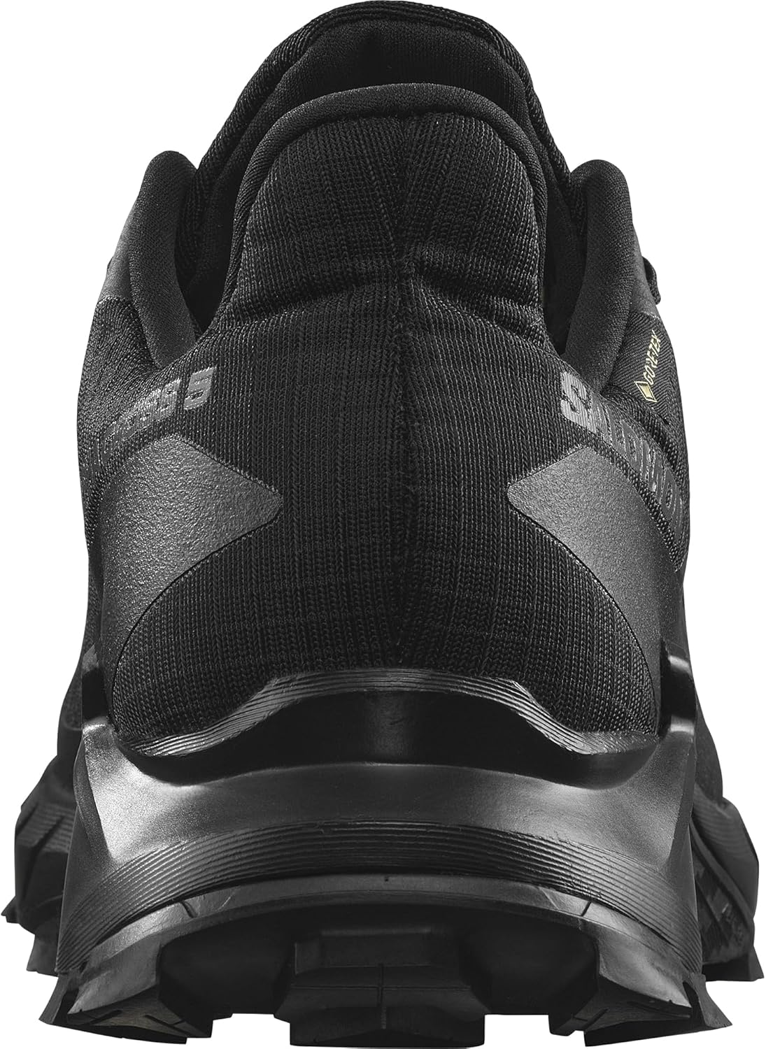 Кроссовки для трейлраннинга Salomon Men's Alphacross 5 Gore-TEX, Black/Black/Ebony — фото 4