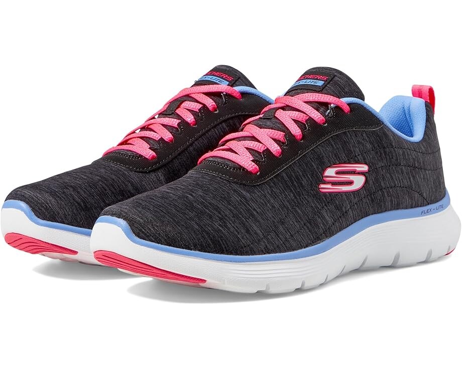 Кроссовки SKECHERS Flex Appeal 5.0 - Modern Times, черный мульти