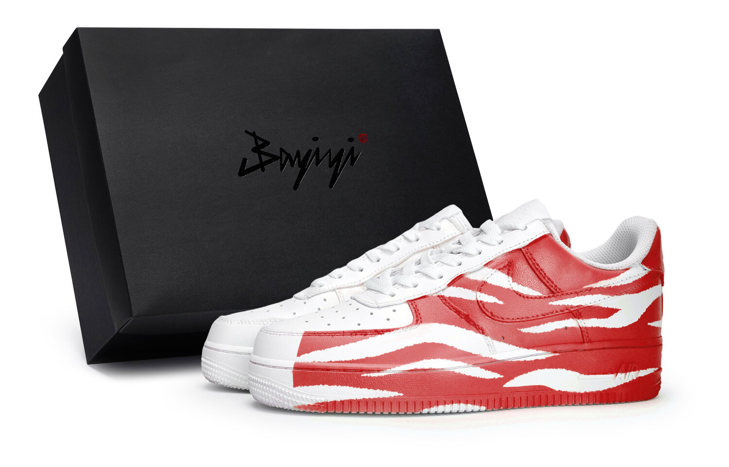 

Nike Эйр Форс 1 811 Мануфактура Клауди Ред Спешиал Бокс Противоскользящие Лоу-Топ Скейтборд Кроссовки Унисекс Уайт Ред - Уайт Ред, цвет White Red