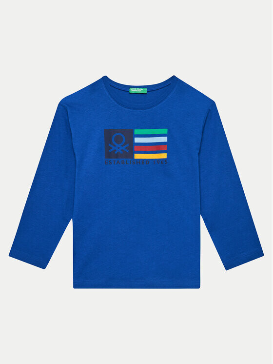 

Блуза стандартного кроя United Colors Of Benetton, синий