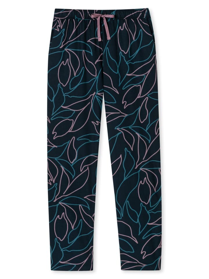 

Пижамные брюки Schiesser Mix & Relax, цвет dunkelblau, lila