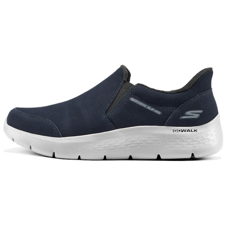 

Skechers Легкие повседневные термоботинки Go Walk Fle, синие, мужские