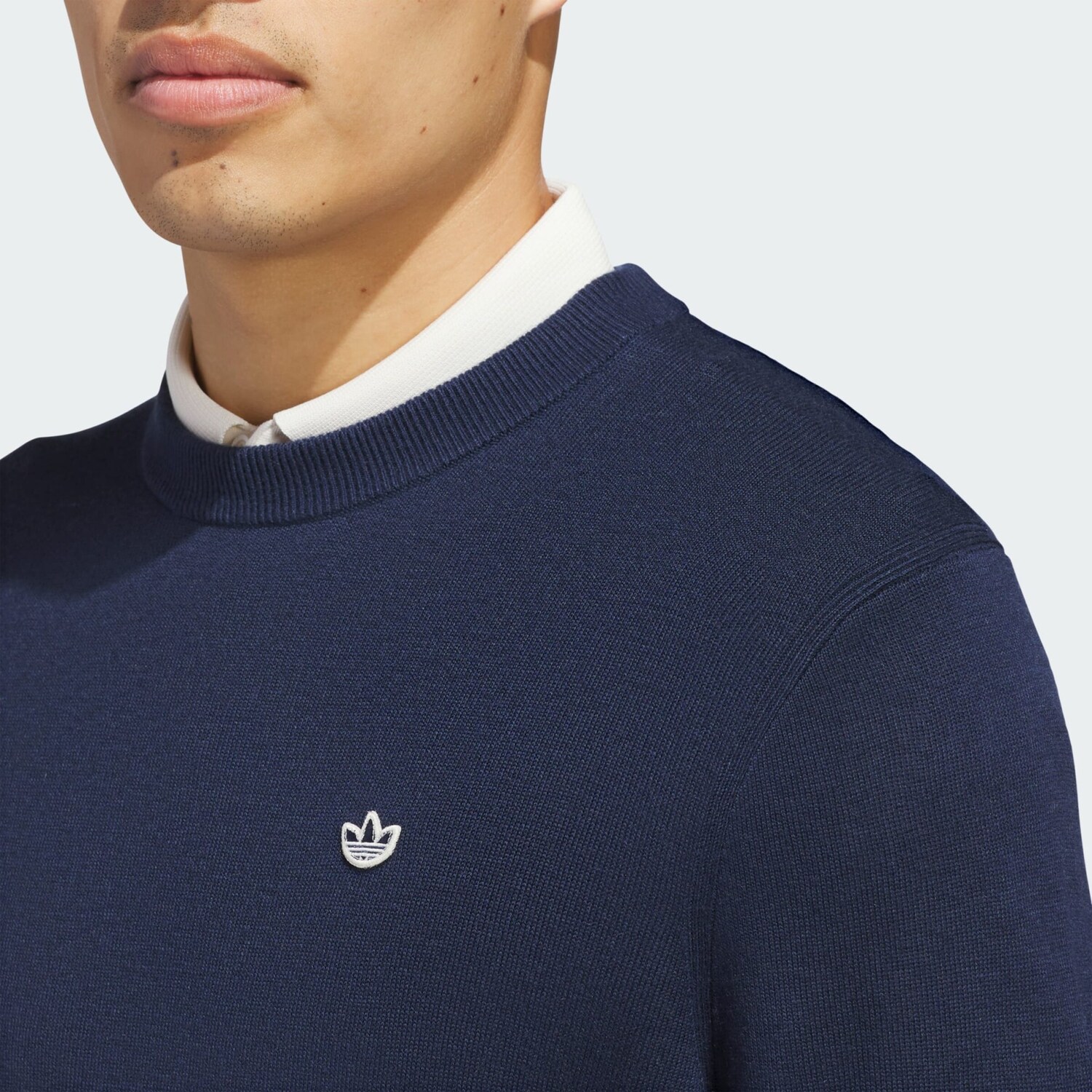 Adidas Performance Спортивный свитер в цвете Navy — фото 4