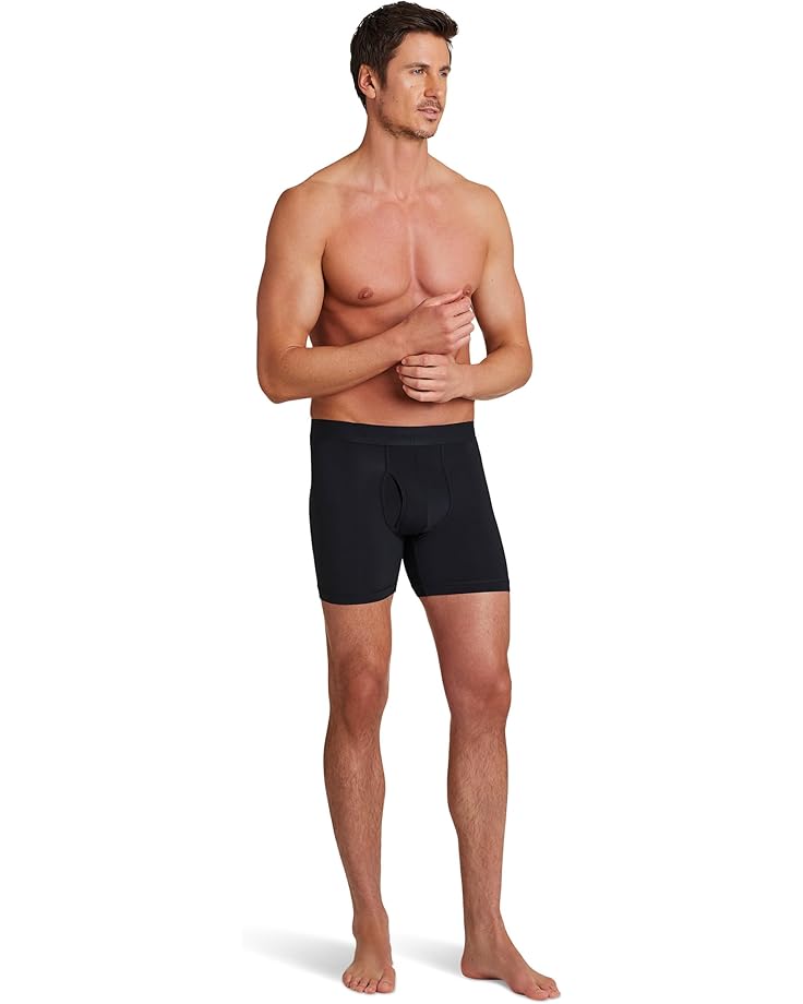 

Боксеры Commando Essential Micro Modal Relaxed Fit Boxer Brief, черный