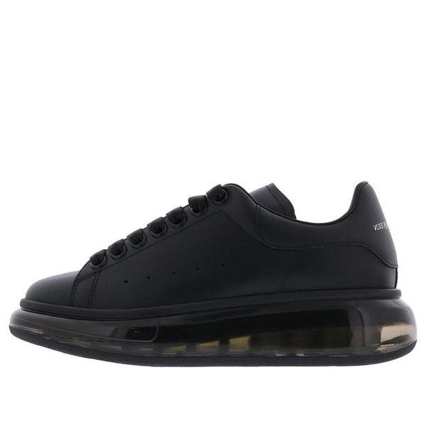 Кроссовки oversized sneaker 'clear sole - black' Alexander Mcqueen, черный