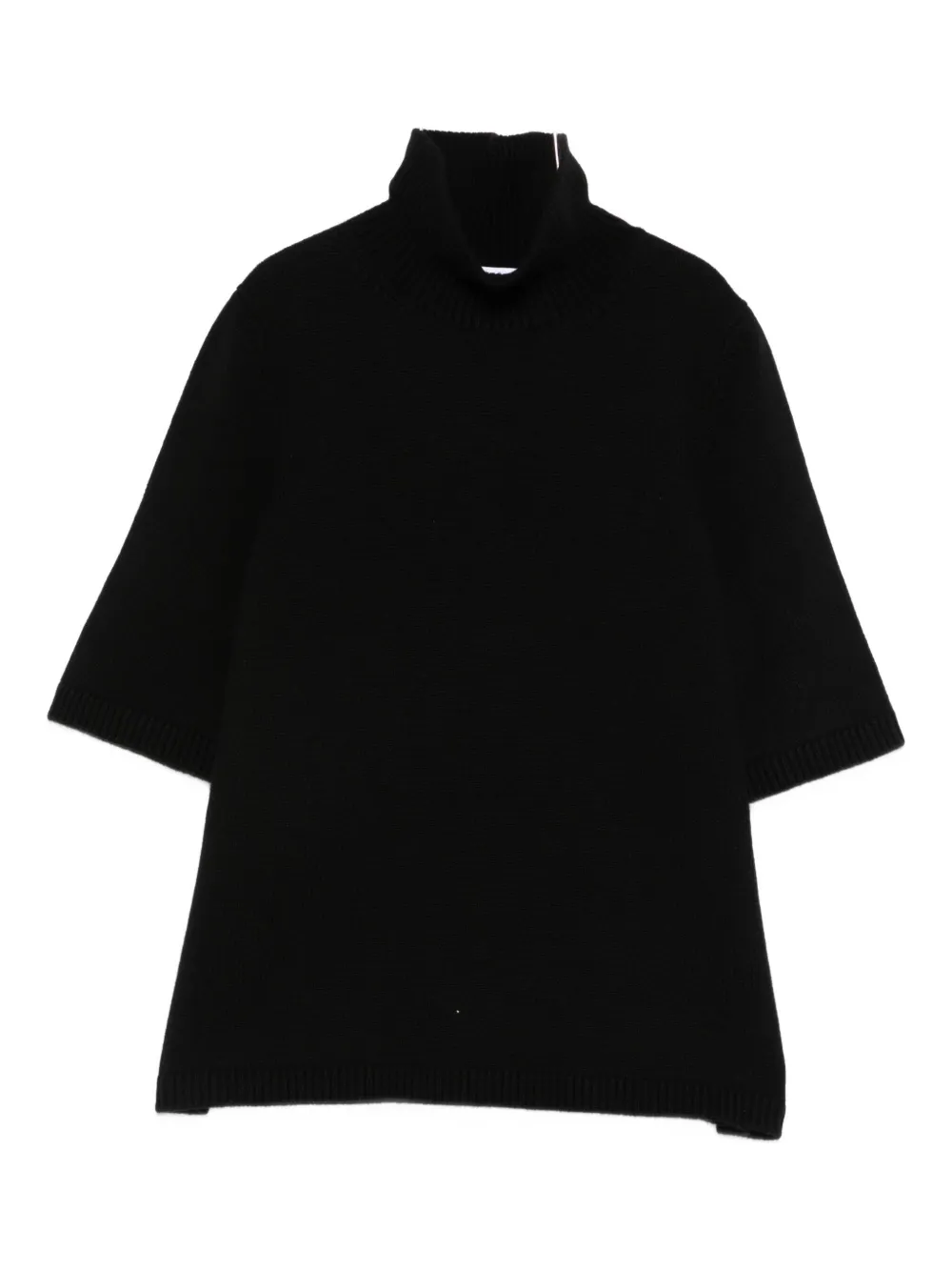 

Топ с высоким воротником Alaïa, черный