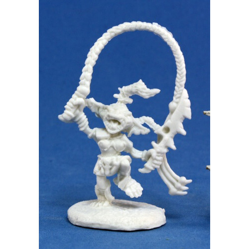 

Миниатюра Reaper Pathfinder Bones: Pathfinder Goblin Warchanter
