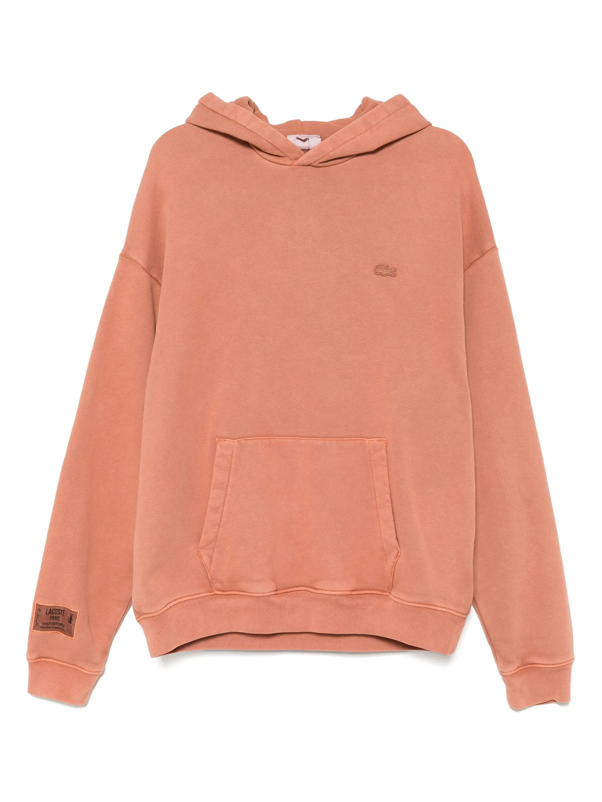 

Худи с нашивкой-логотипом Lacoste, розовый