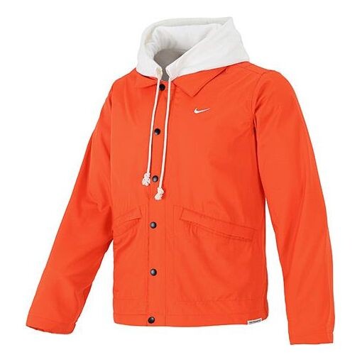 

Куртка Nike Therma-FIT Standard Issue Jacket Men's Orange Red, оранжевый