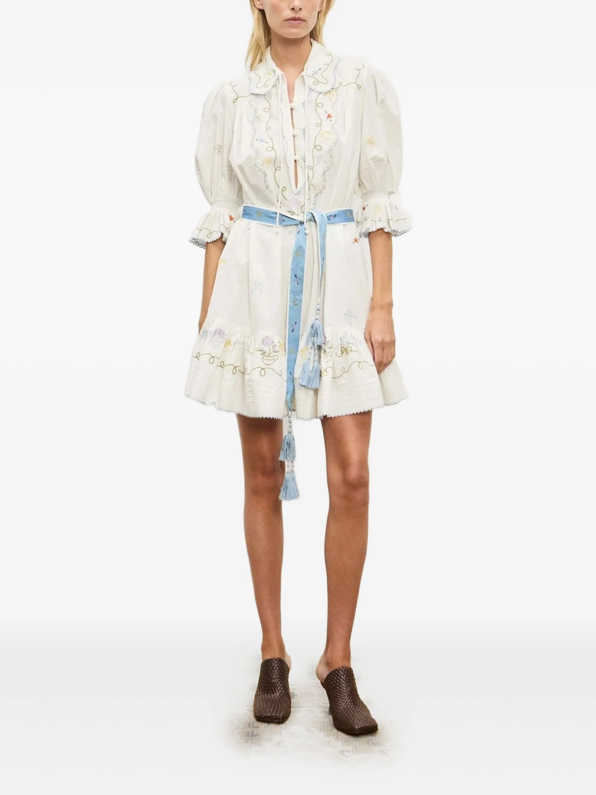 

Мини-платье Giulia Alemais, белый