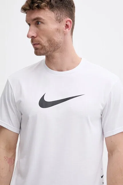 Футболка для плавания Dri-FIT Nike, белый — фото 3