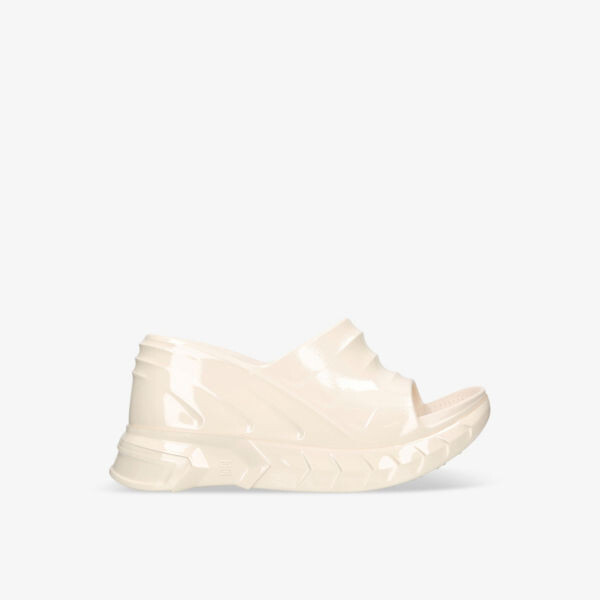 

Сандалии на танкетке из резины Marshmallow Givenchy, белый