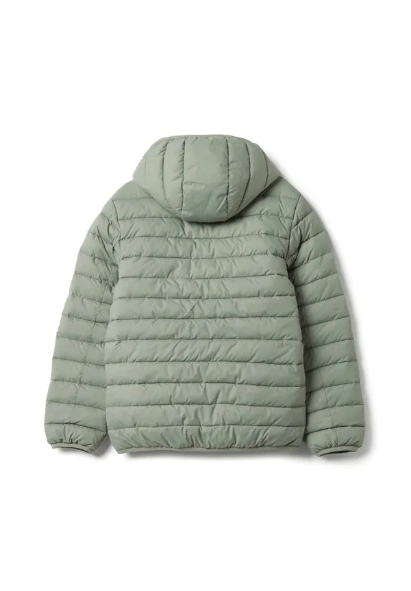 Легкая зимняя куртка стандартного кроя с капюшоном. Ovs, Light Green — фото 2