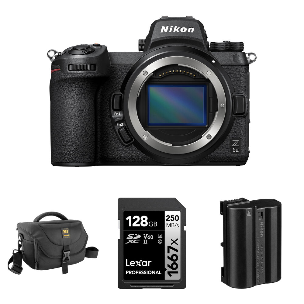 

Беззеркальная камера Nikon Z6 II Mirrorless Camera with Essentials+ Kit