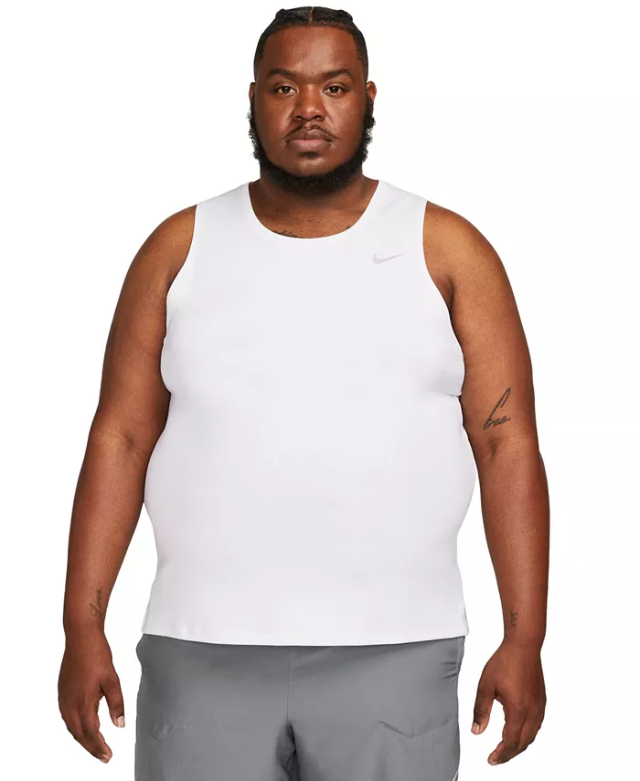 

Мужская майка для бега Miler Dri-FIT Nike, белый