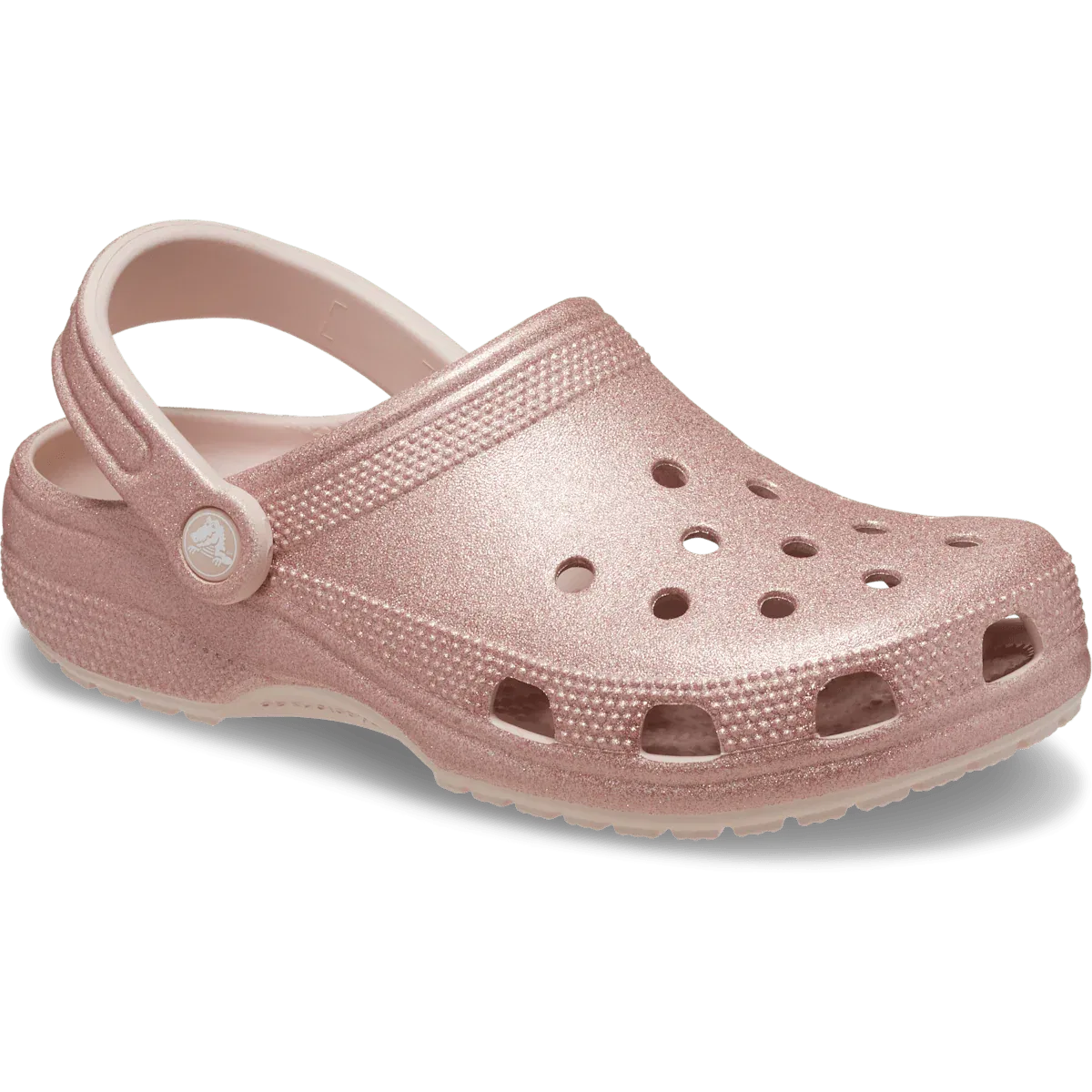 Классические сабо с блестками Crocs, Black Glitter — фото 3