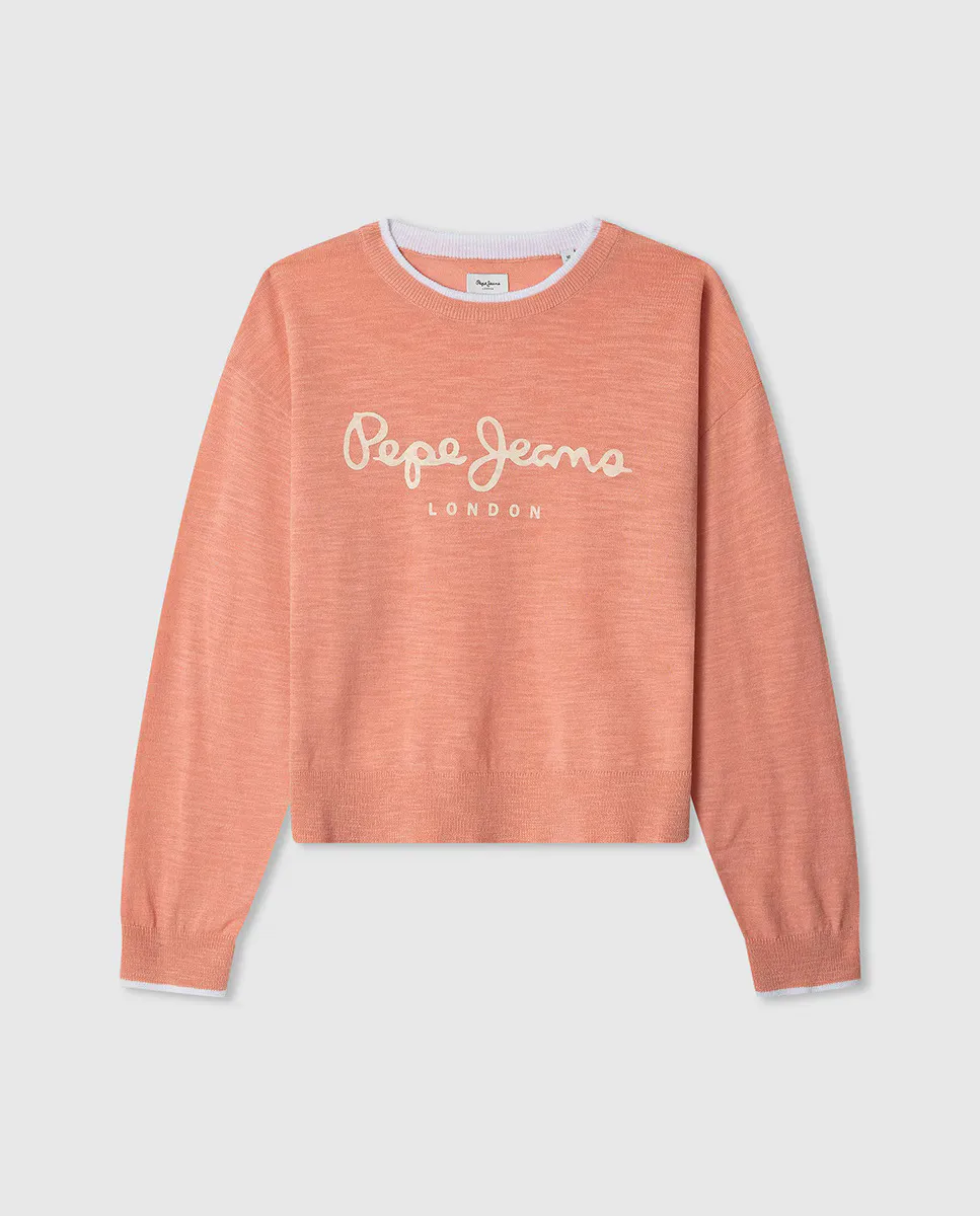 

Shaila Свитер для девочек Pepe Jeans, оранжевый