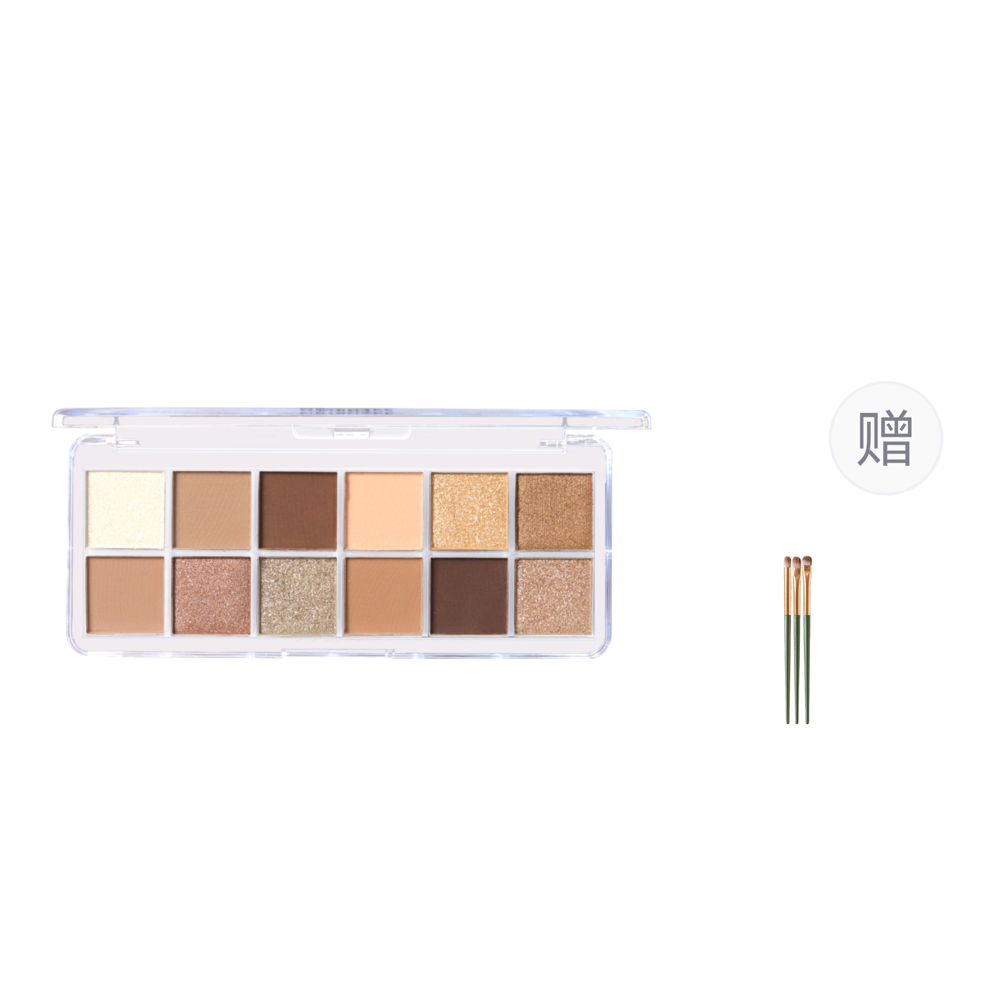 

Палетка теней для век Butter Taro Paste, легко растушевывается, шиммер, 12 г MINSHZEE