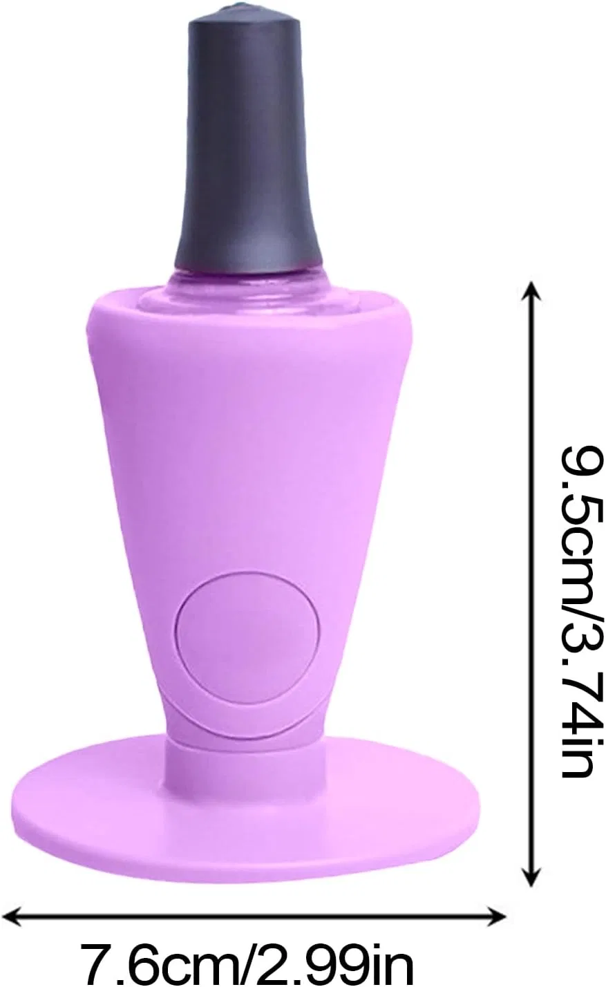 Силиконовый держатель для лака для ногтей Generisch, Purple — фото 2