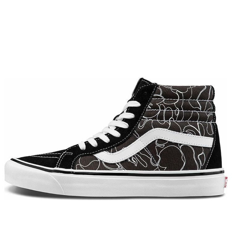 

Кеды Vans BAPE x SK8-HI 38 DX 'Lined Camo', черный