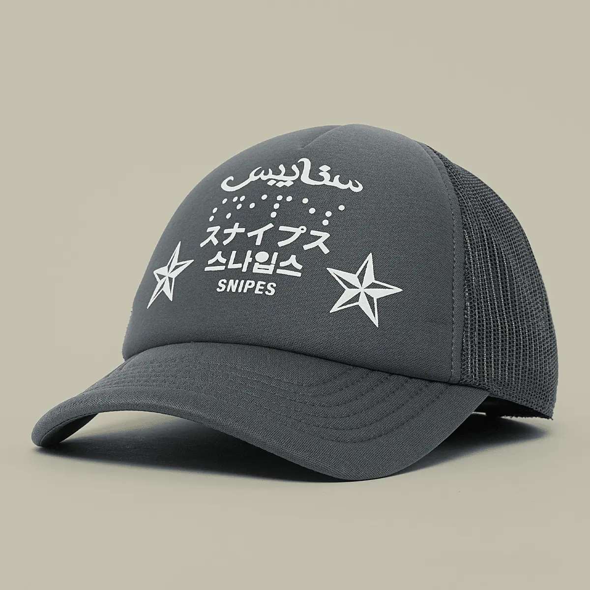 

Бейсболка SNIPES 4Lingo Trucker, серый