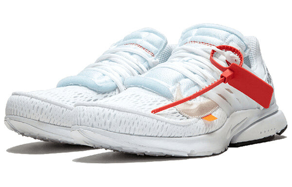 Кроссовки x off white air presto Nike, белый — фото 3