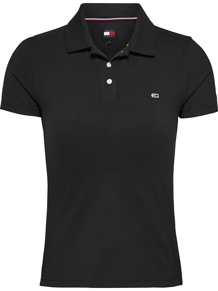 

Поло Tommy Hilfiger, черный