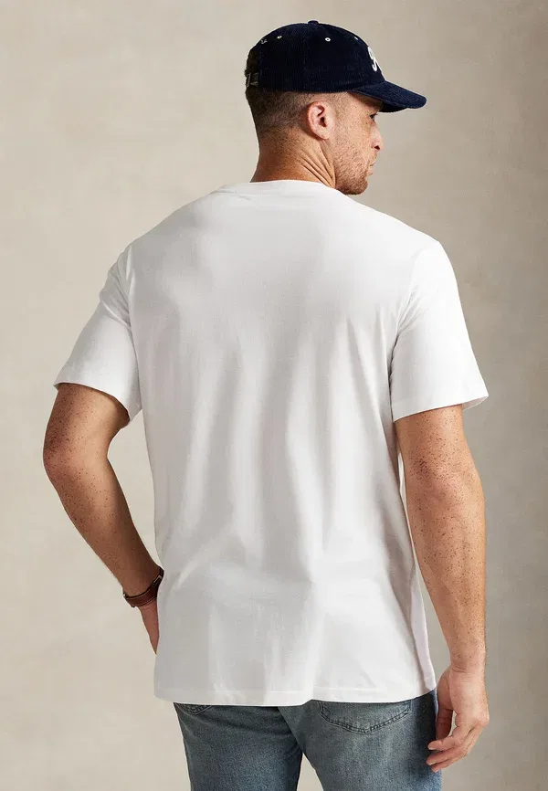 Футболка Polo Ralph Lauren Big & Tall, белый — фото 3