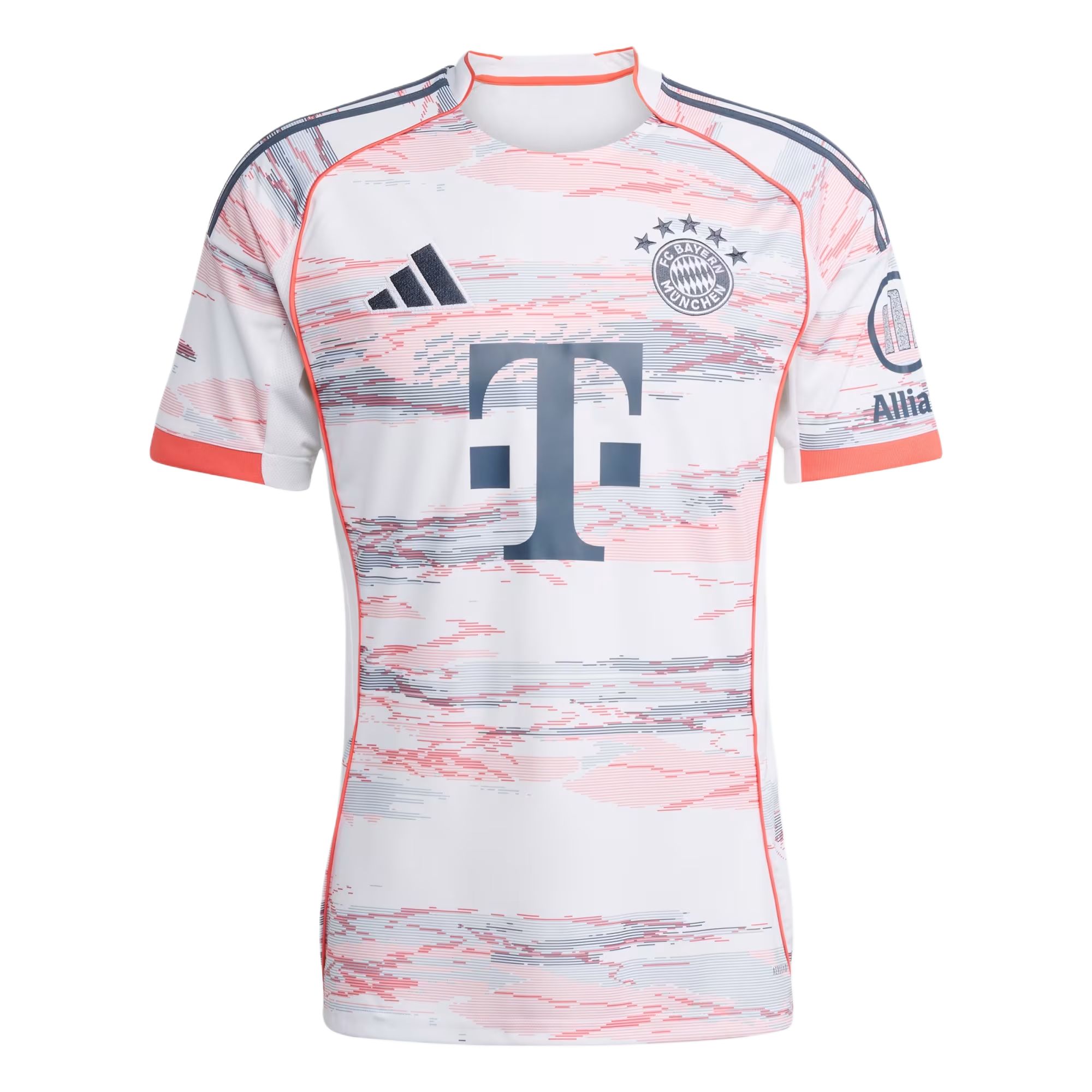 

Футболка выездная adiclub fc bayern 25/26 Adidas, белый