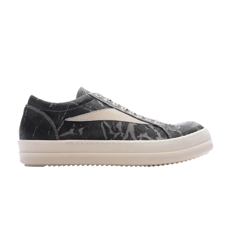 Гитары Rick Owens Concordians DRKSHDW Vintage Low 'Black Washed Foil'