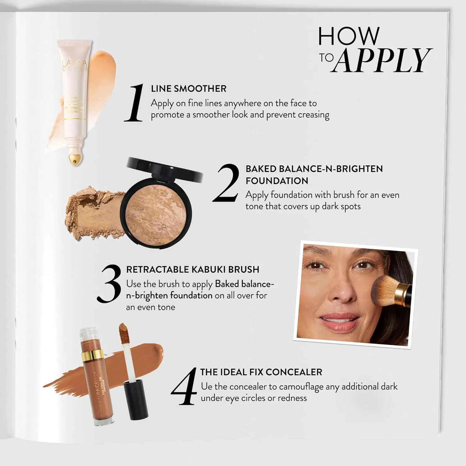 Набор для макияжа LAURA GELLER NEW YORK Line Smoother Kit, Deep — фото 4