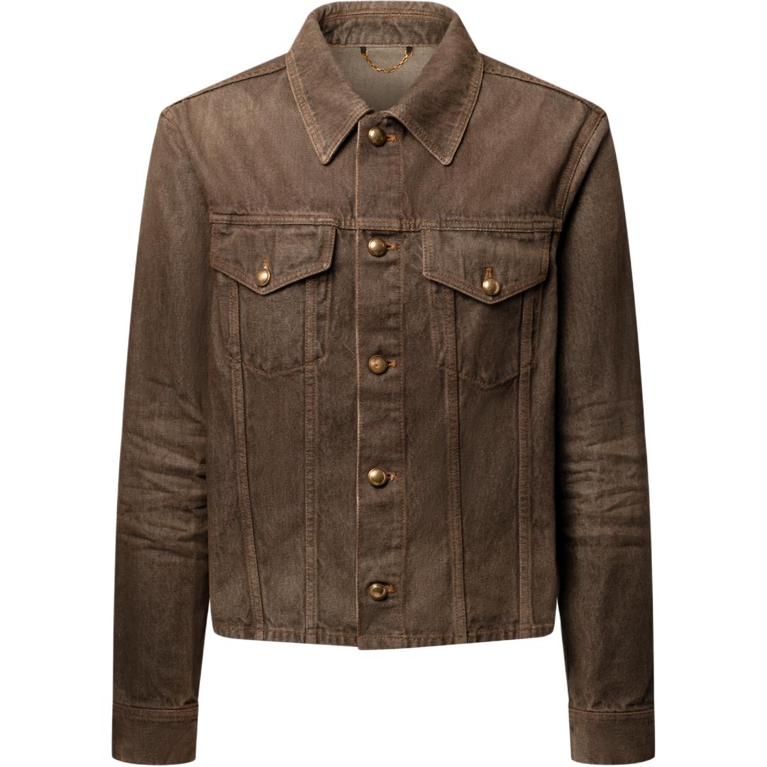 

Джинсовая куртка SS26 для мужчин LOUIS VUITTON, bronze