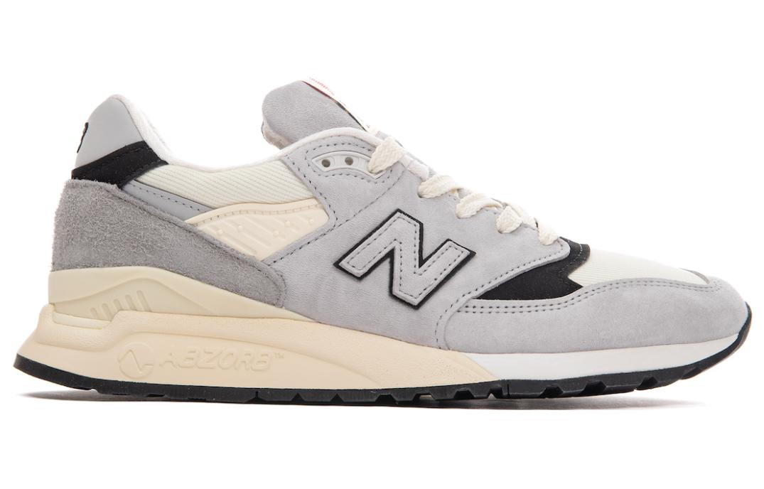 998 MiUSA Тедди Сантис Серый Крем New Balance, Серый — фото 3